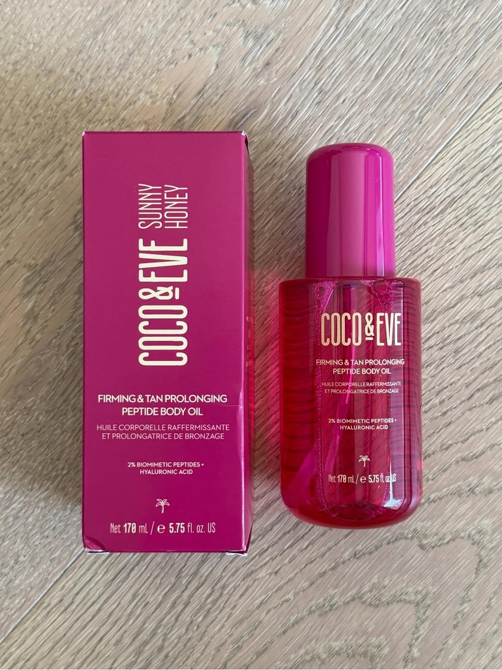 Coco & Eve Firming & Tan Prolonging Peptide Body Oil